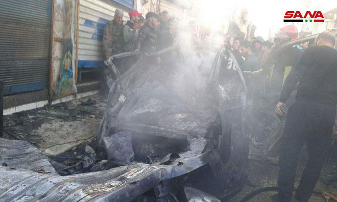 1 Civilian Killed, 14 Injured In Car Bomb Explosion In Syria's Lattakia (Photos)