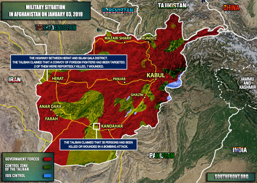 Taliban Claims Its Members Killed 2 Foreign Troops In Afghanistan (Map Update)