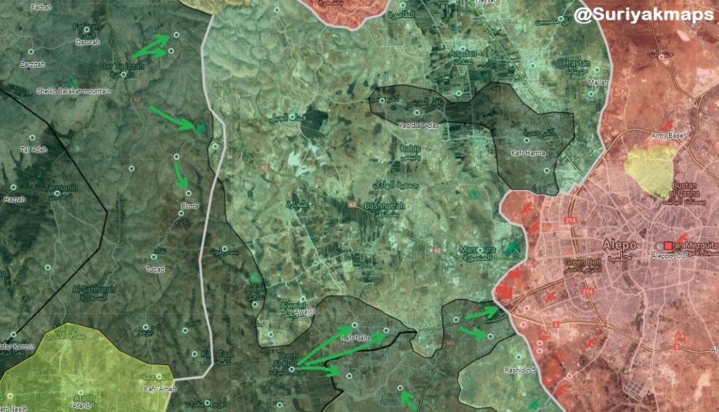 In Maps: Clashes Between Hayat Tahrir al-Sham And Turkish-backed Militants In Idlib De-Escalation Zone