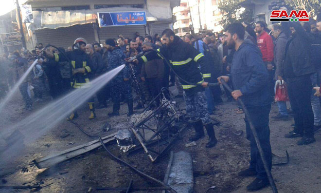 1 Civilian Killed, 14 Injured In Car Bomb Explosion In Syria's Lattakia (Photos)