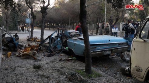 Explosion Near Russian Embassy In Damascus (Photos)