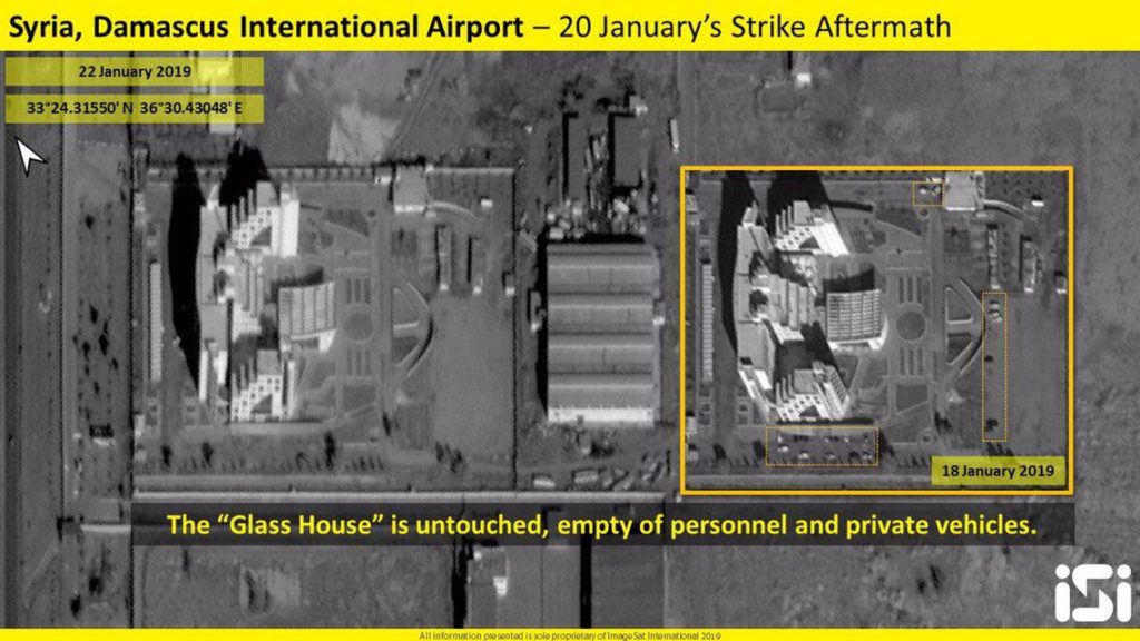 Satellite Images: Impact Of Israeli Strikes On Syria On January 20