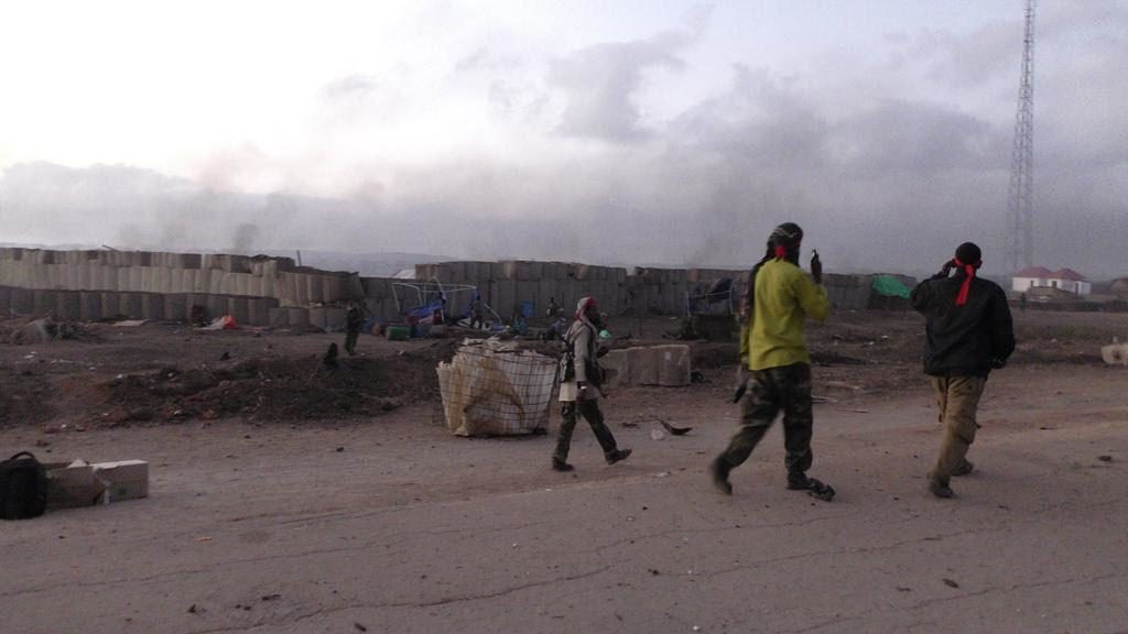 Al-Shabaab Overruns Military Camp In Somali. US Claims 52 Militants Killed In Airstrikes (Photos)