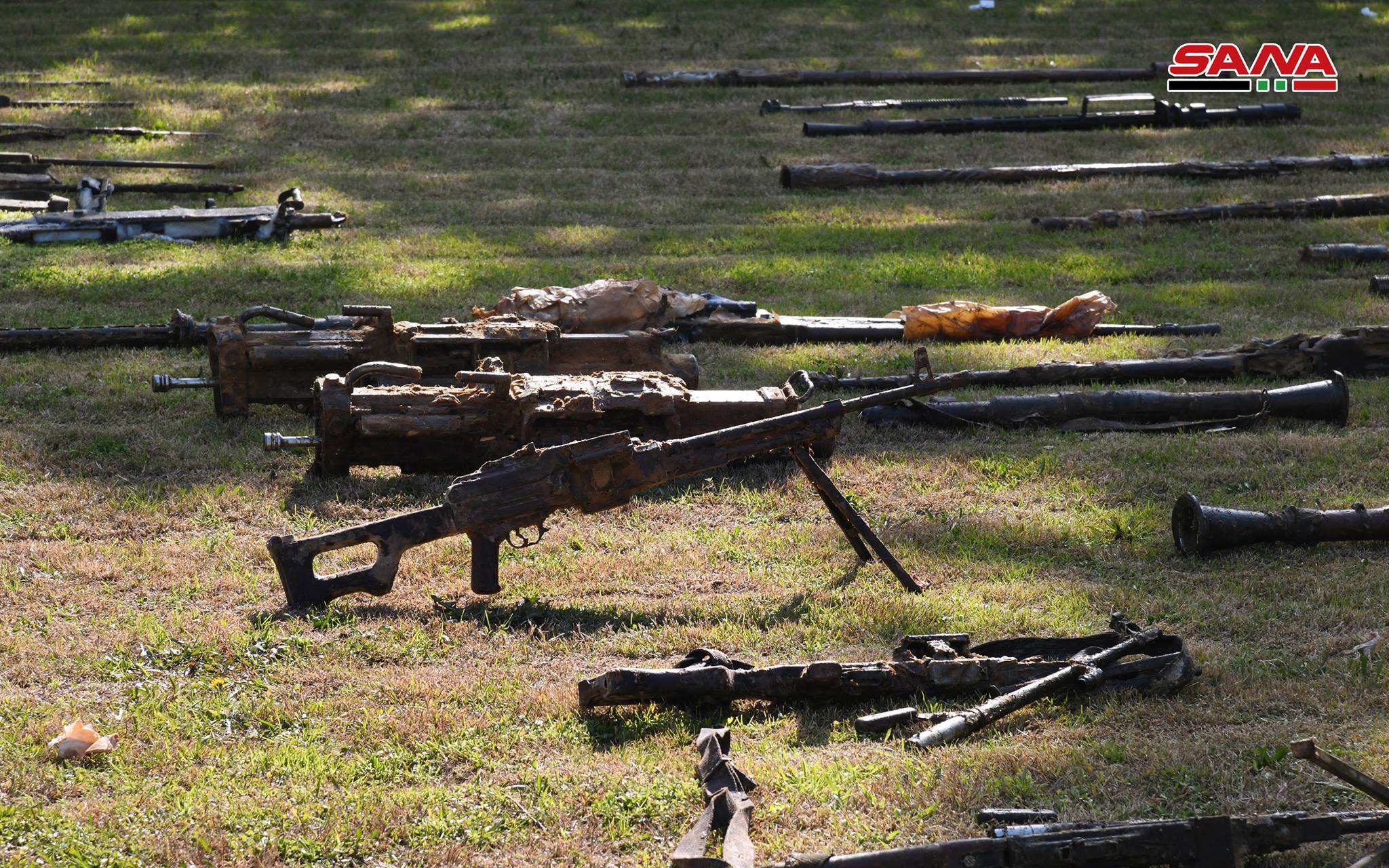 Syrian Army Uncovers Large Weapons Cache In Eastern Ghouta (Video, Photos)