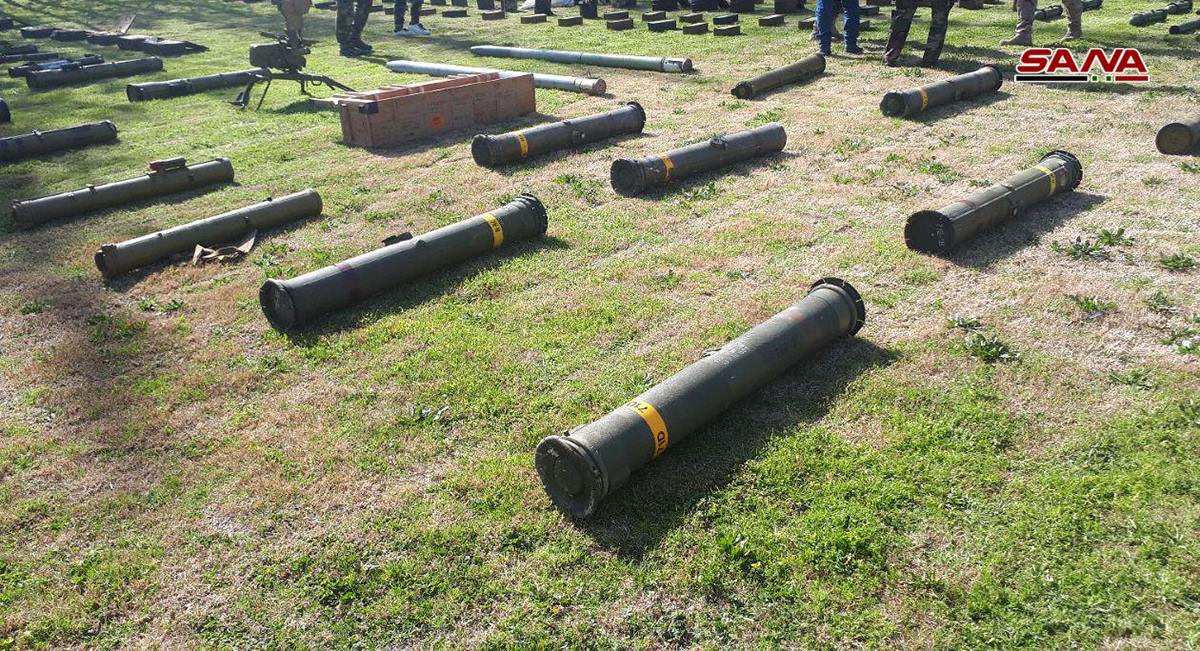 Syrian Army Uncovers Loads Of Weapons, Including TOW Missiles, In Daraa, Homs & Damascus (Video, Photos)