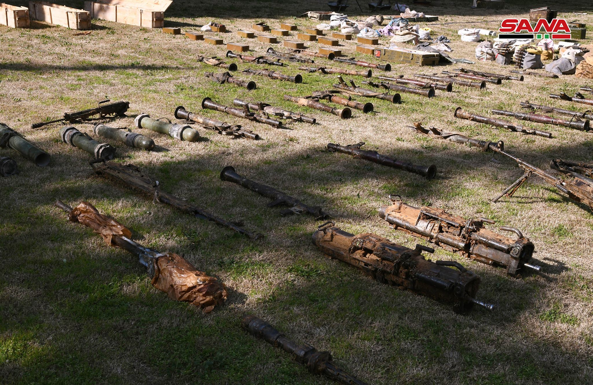 Syrian Army Uncovers Large Weapons Cache In Eastern Ghouta (Video, Photos)