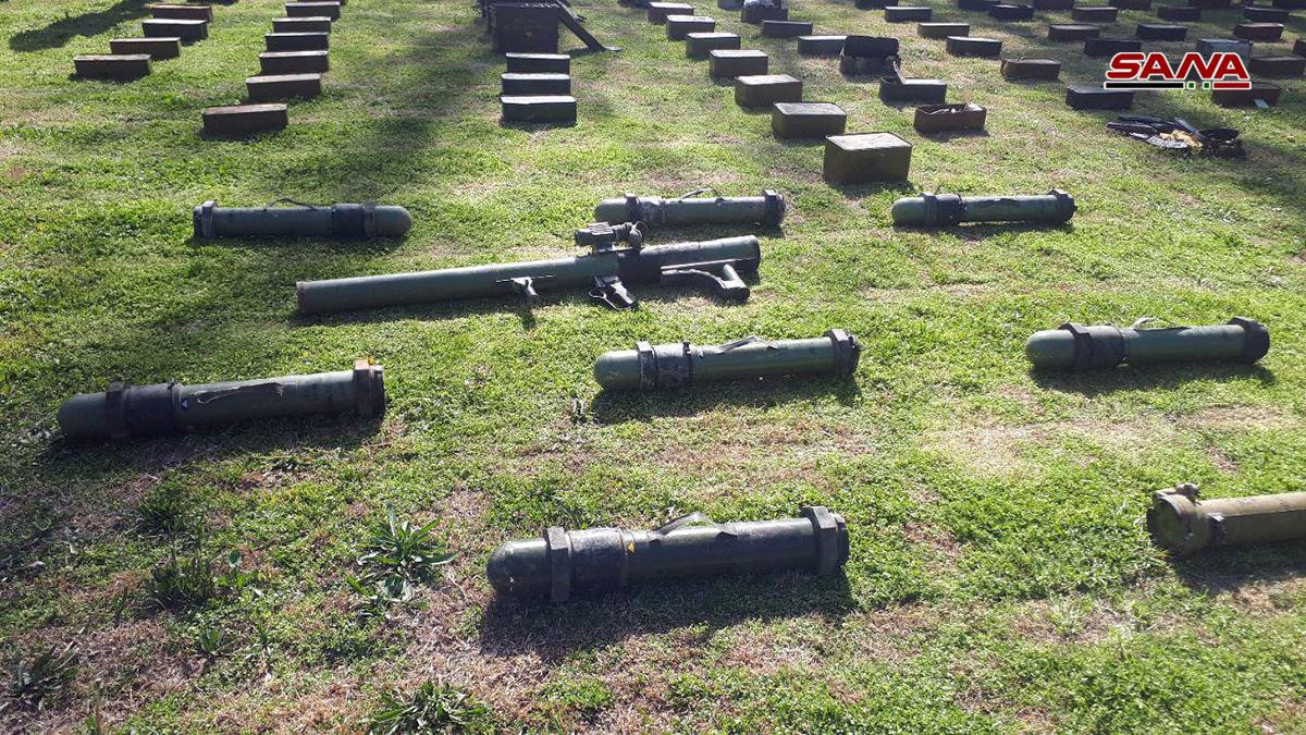 Syrian Army Uncovers Loads Of Weapons, Including TOW Missiles, In Daraa, Homs & Damascus (Video, Photos)