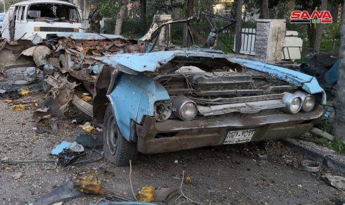 Explosion Near Russian Embassy In Damascus (Photos)