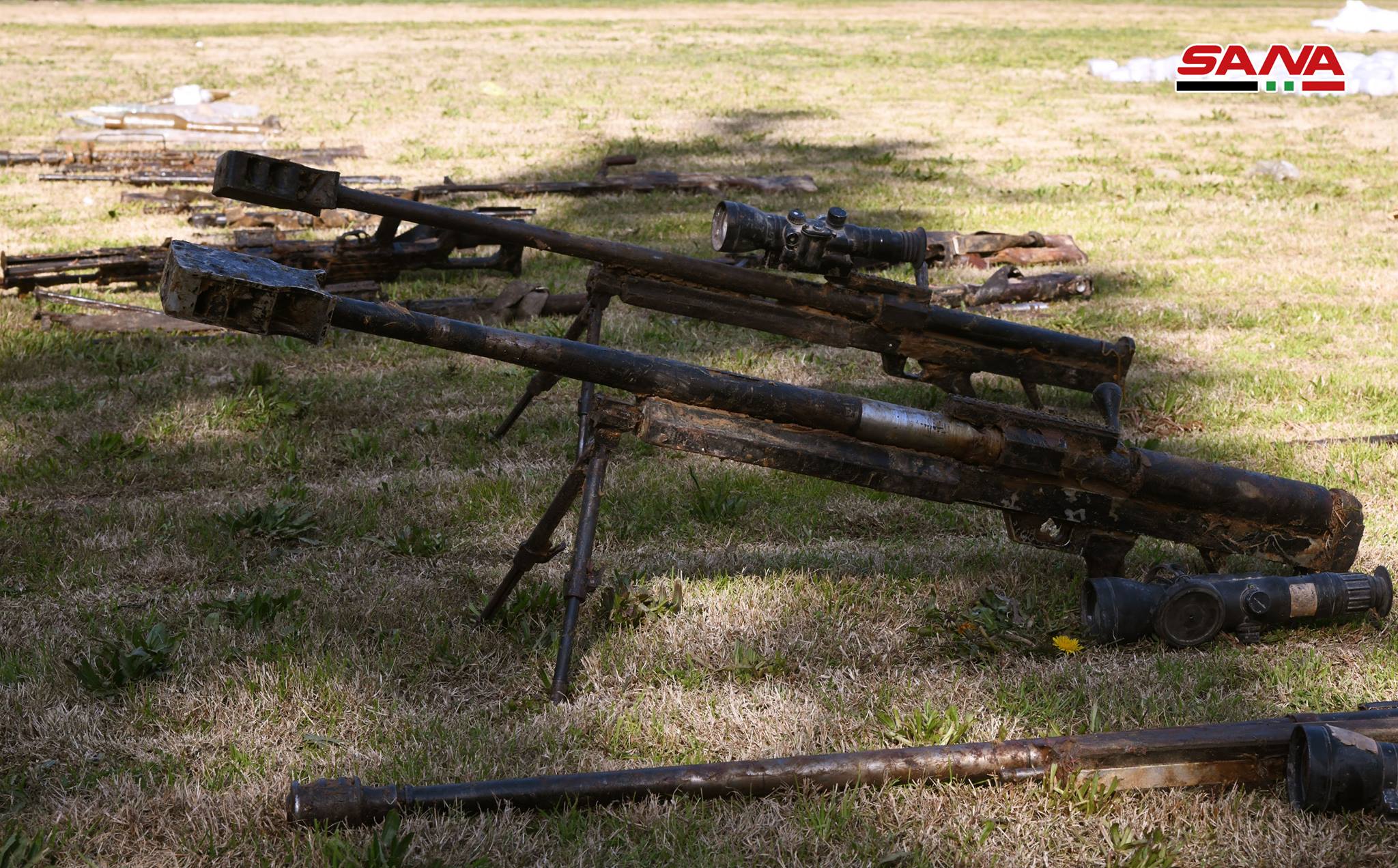 Syrian Army Uncovers Large Weapons Cache In Eastern Ghouta (Video, Photos)