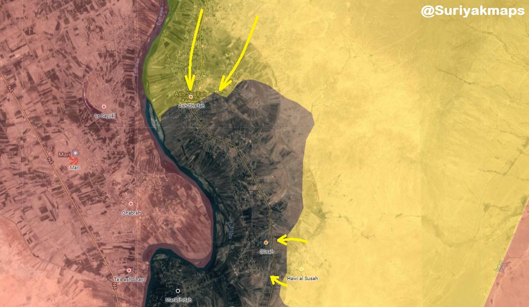 Syrian Democratic Forces Continue Their Advance In Euphrates Valley Despite ISIS Resistance