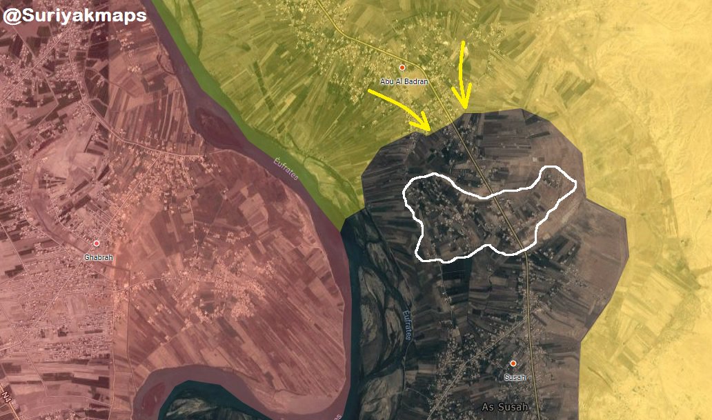 Syrian Democratic Forces Liberate New Town In Euphrates Valley (Map)