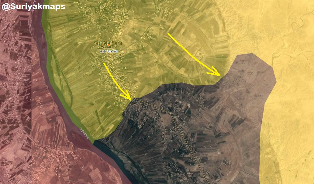 ISIS Withdraws From Another Town In Euphrates Valley Amid Heavy U.S. Bombardment (Map)