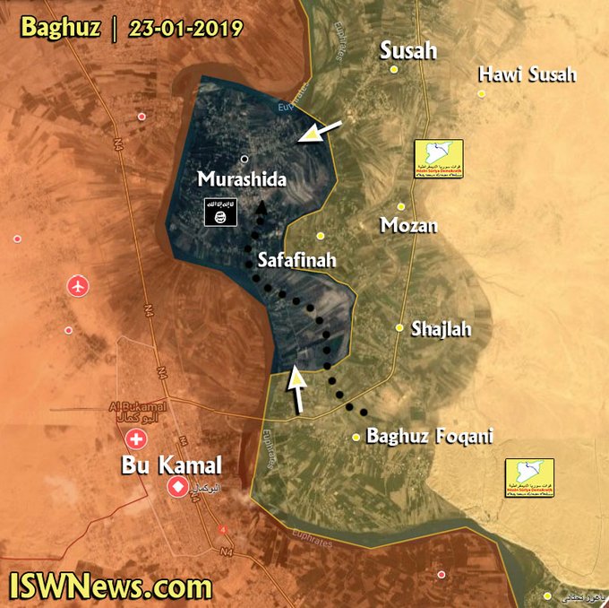 ISIS Defense In Euphrates Valley Collapses Following Months Of Battles (Map, Video)