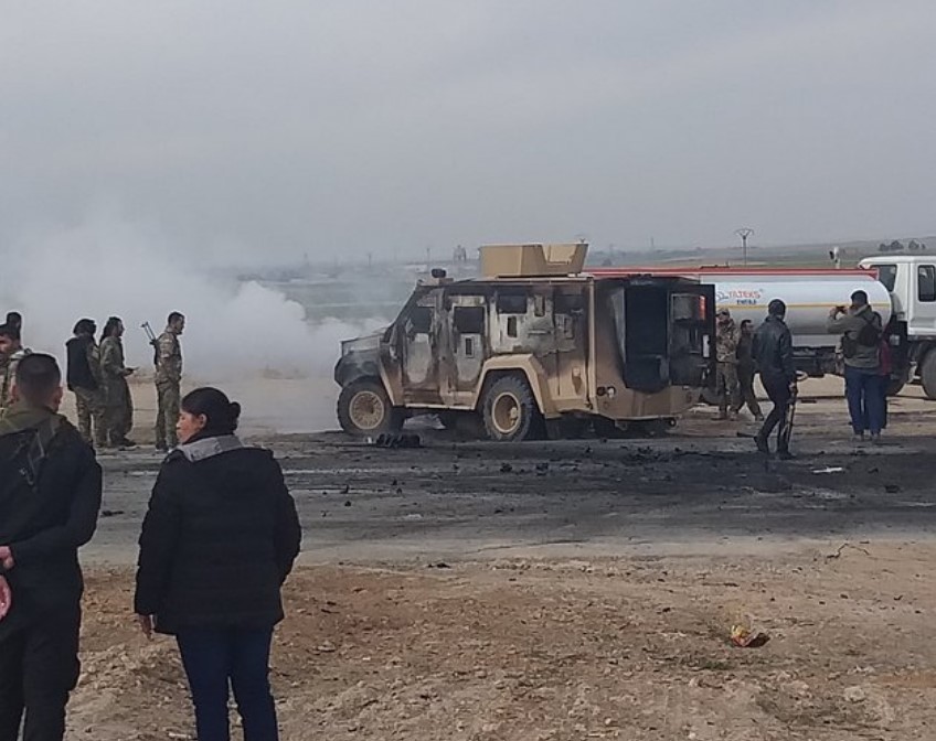 ISIS Suicide Bomber Attacks Coalition Convoy In Syria's Haskah Province (Photos, Video)