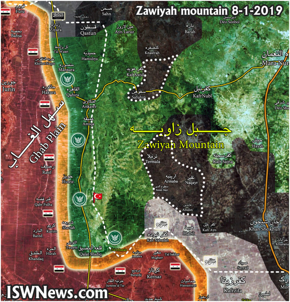 Hayat Tahrir al-Sham Captures Multiple Areas In Southern Idlib From Turkish-backed Militants (Map Update)