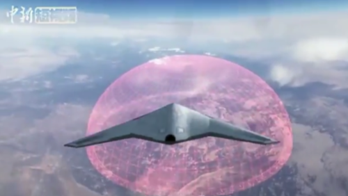 China Unveils Flight Footage Of Its Futuristic Stealth Drone 'Sky Hawk'