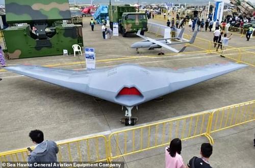 China Unveils Flight Footage Of Its Futuristic Stealth Drone 'Sky Hawk'