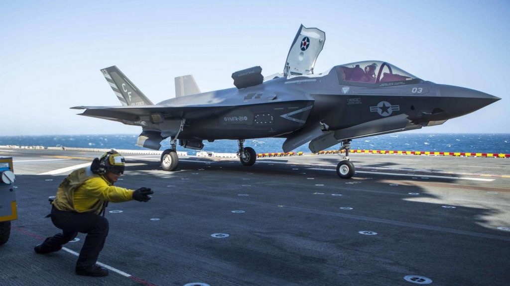 F-35B Jets Flew Over 100 Combat Sorties Against Taliban And ISIS: U.S. Marines