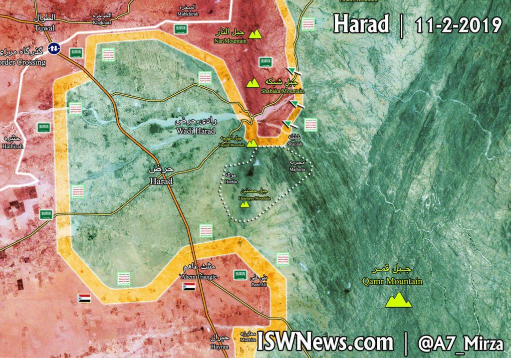 Ansar Allah Retakes Hosnayn Mountain From Saudi-led Forces In Hajjah Province (Map Update)