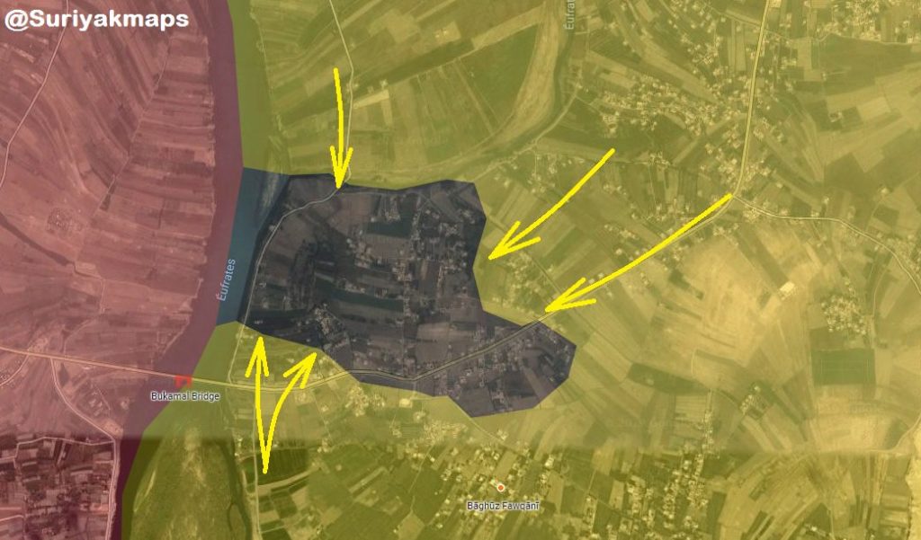 Map Update: Syrian Democratic Forces Make Fresh Gainst In Battle Against ISIS In Euphrates Valley