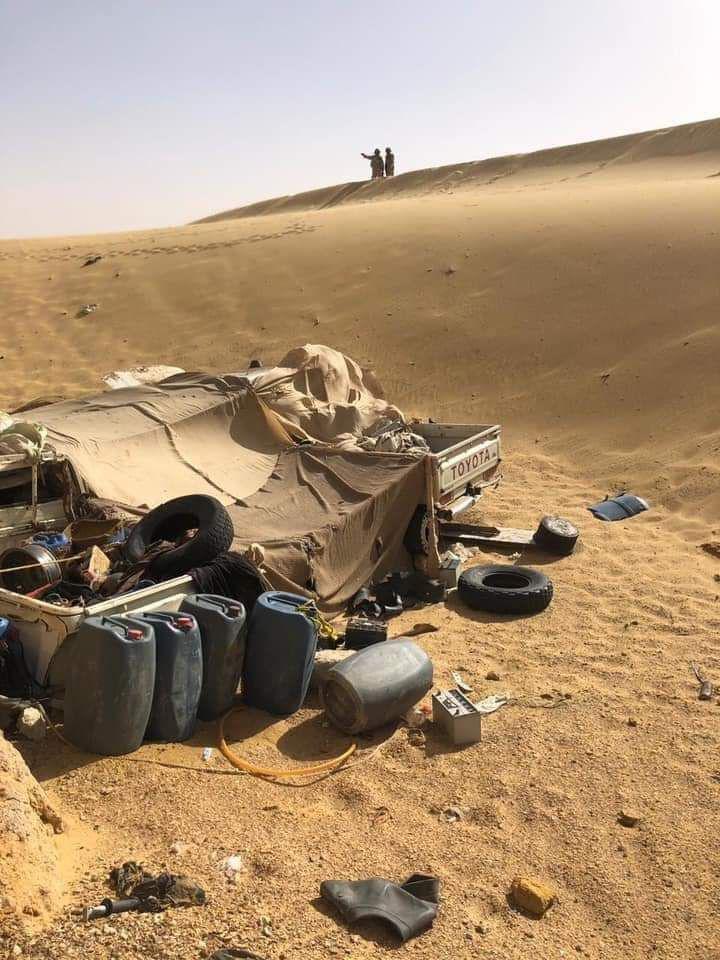 Security Forces Eliminated 8 Terrorists, 3 Vehicles In Egypt's Western Desert (Photos)