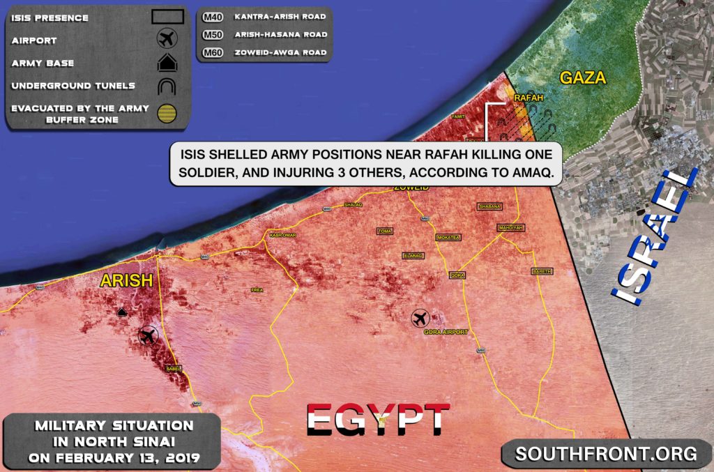 ISIS Claims 1 Soldier Killed, 3 Injured In Recent Attacks In North Sinai