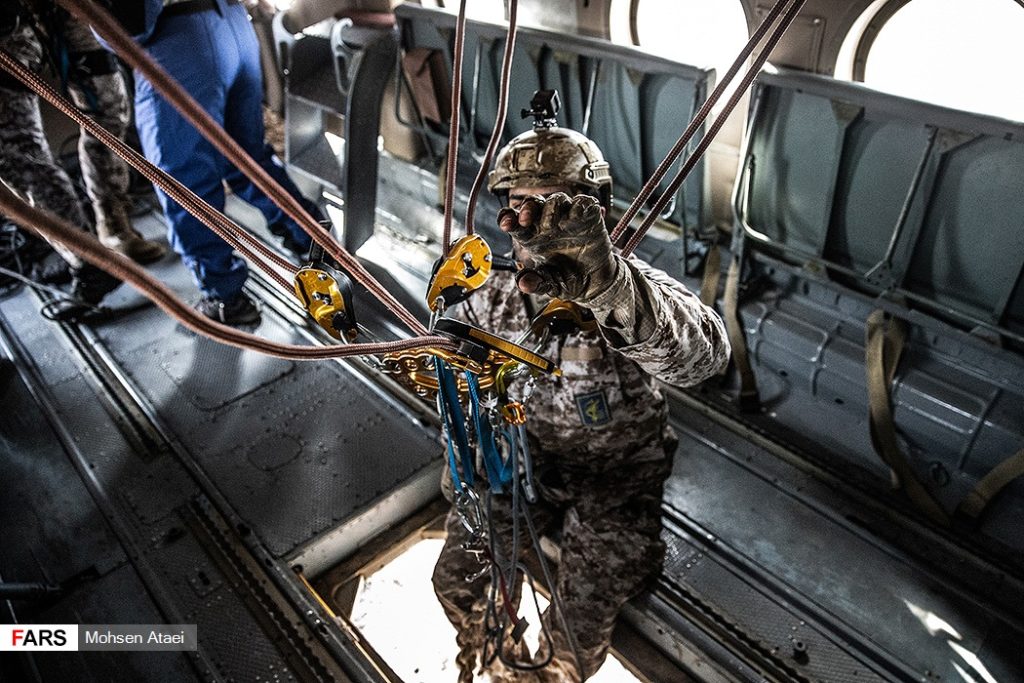 In Photos: Drills Of Special Unit Of Iranian Islamic Revolutionary Guard Corps