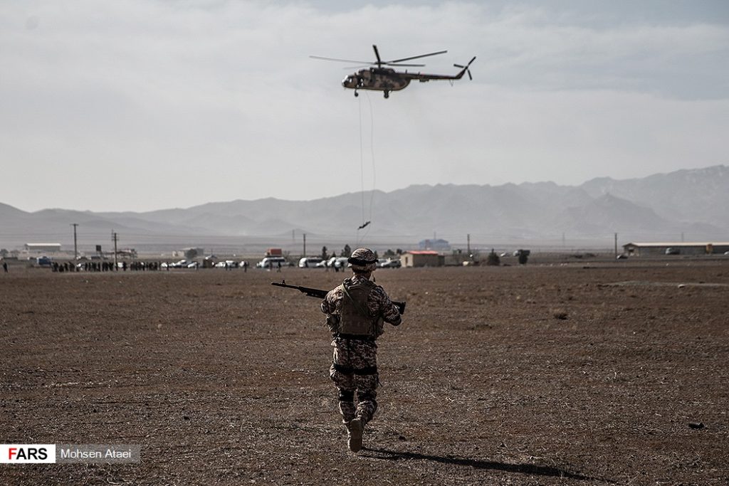 In Photos: Drills Of Special Unit Of Iranian Islamic Revolutionary Guard Corps