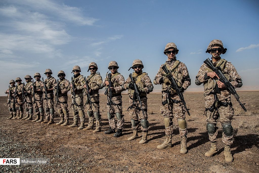 In Photos: Drills Of Special Unit Of Iranian Islamic Revolutionary Guard Corps