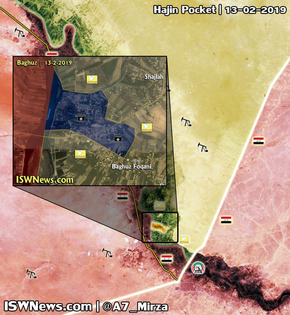 Map Update: ISIS-held Pocket In Euphrates Valley Shrinks Under Pressure Of US-backed Forces