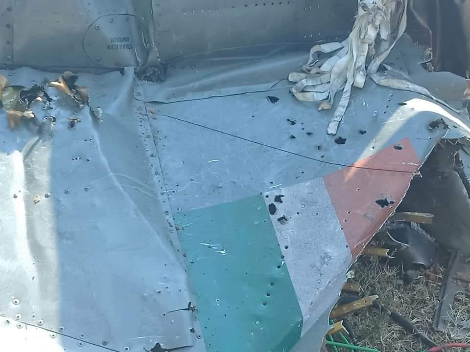 First Photos Showing Vestiges Of Downed Indian Aircraft Appear Online