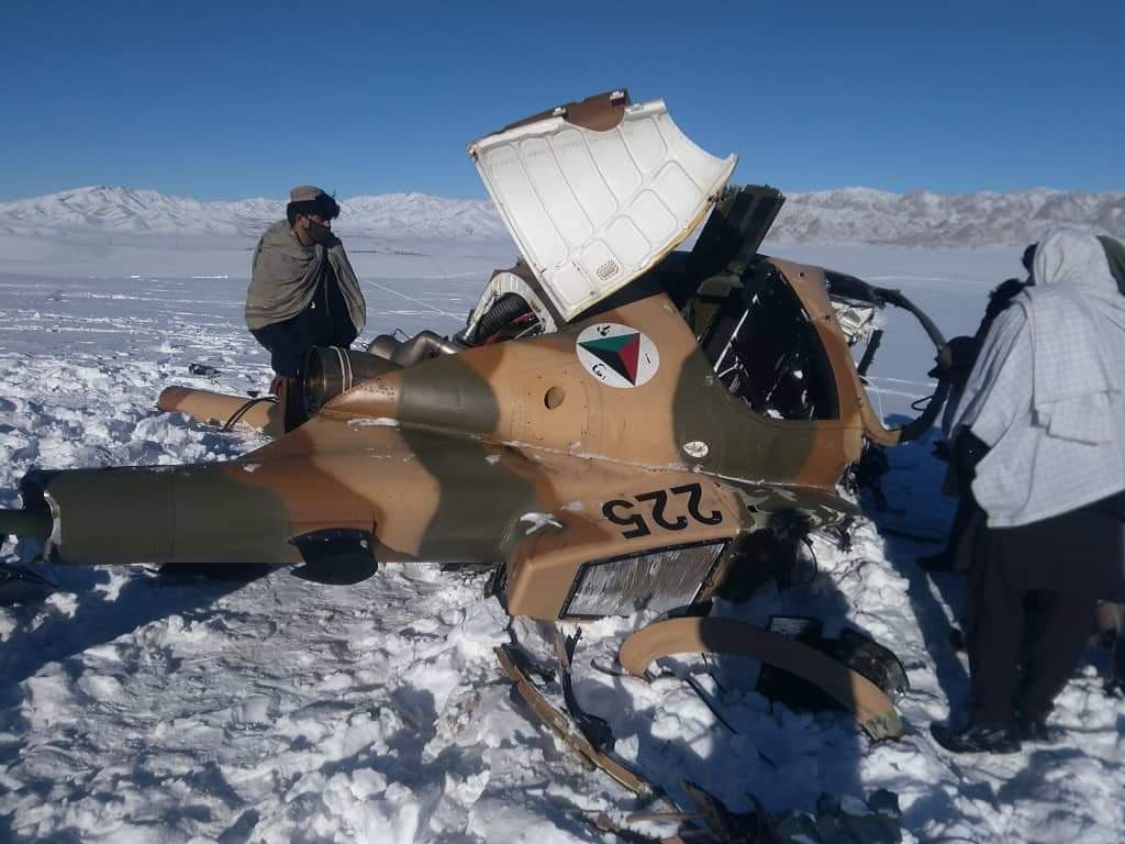 In Photos: Taliban Shot Down MD-530 Military Helicopter In Afghanistan