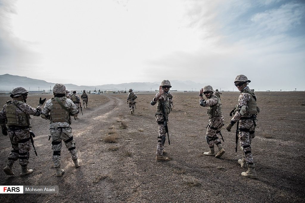 In Photos: Drills Of Special Unit Of Iranian Islamic Revolutionary Guard Corps