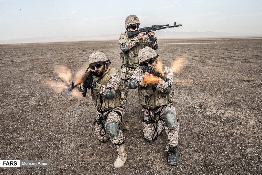 In Photos: Drills Of Special Unit Of Iranian Islamic Revolutionary Guard Corps