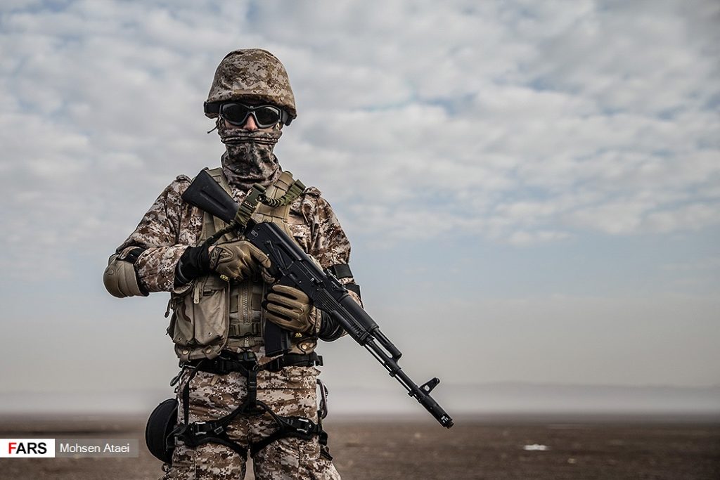 In Photos: Drills Of Special Unit Of Iranian Islamic Revolutionary Guard Corps