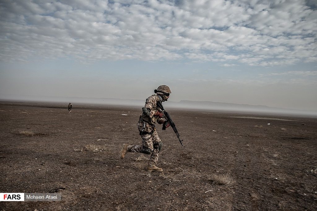 In Photos: Drills Of Special Unit Of Iranian Islamic Revolutionary Guard Corps