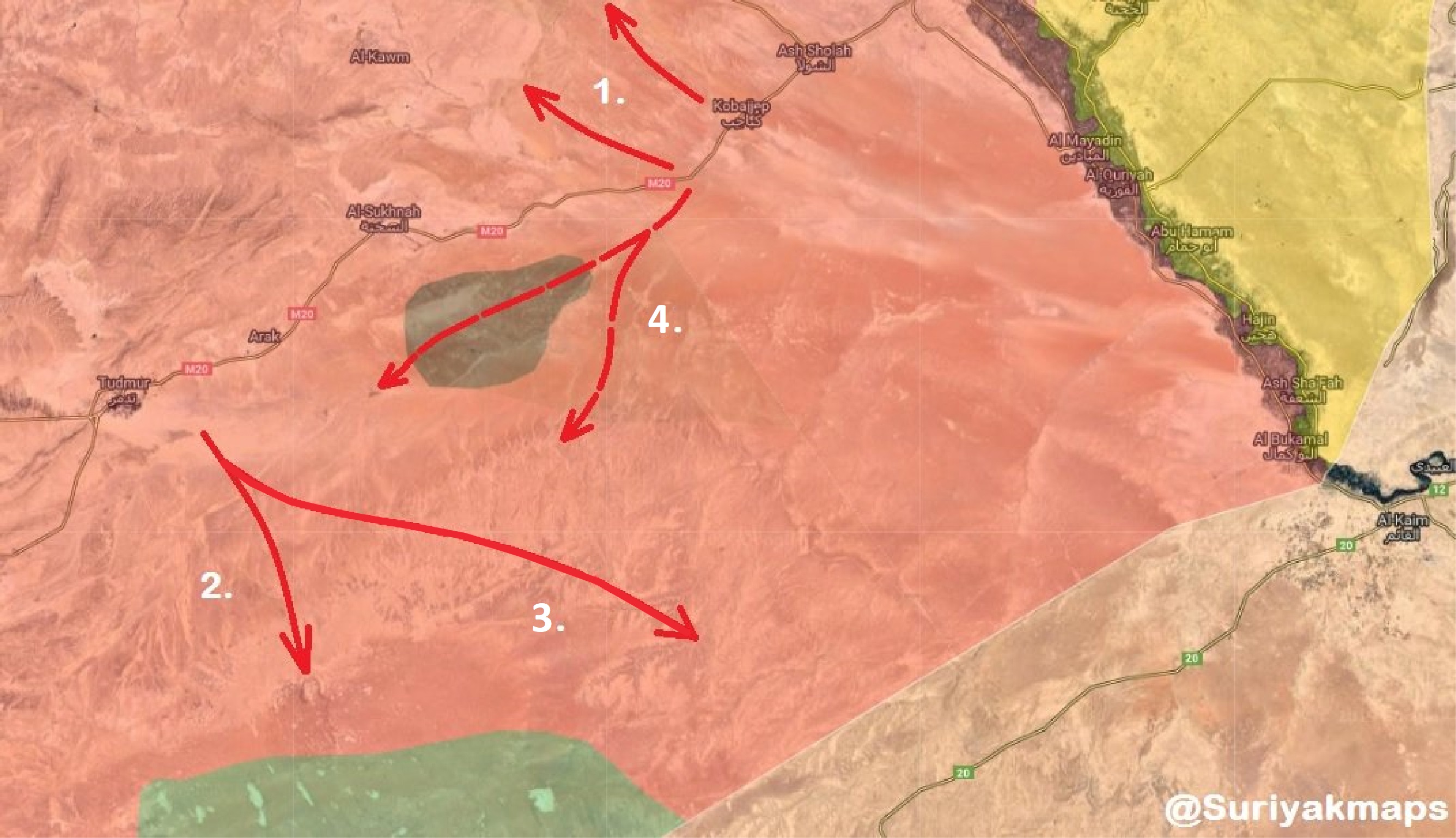 Syrian Army Launches Major Combing Operation Between Damascus, Deir Ezzor, Raqqa & Homs