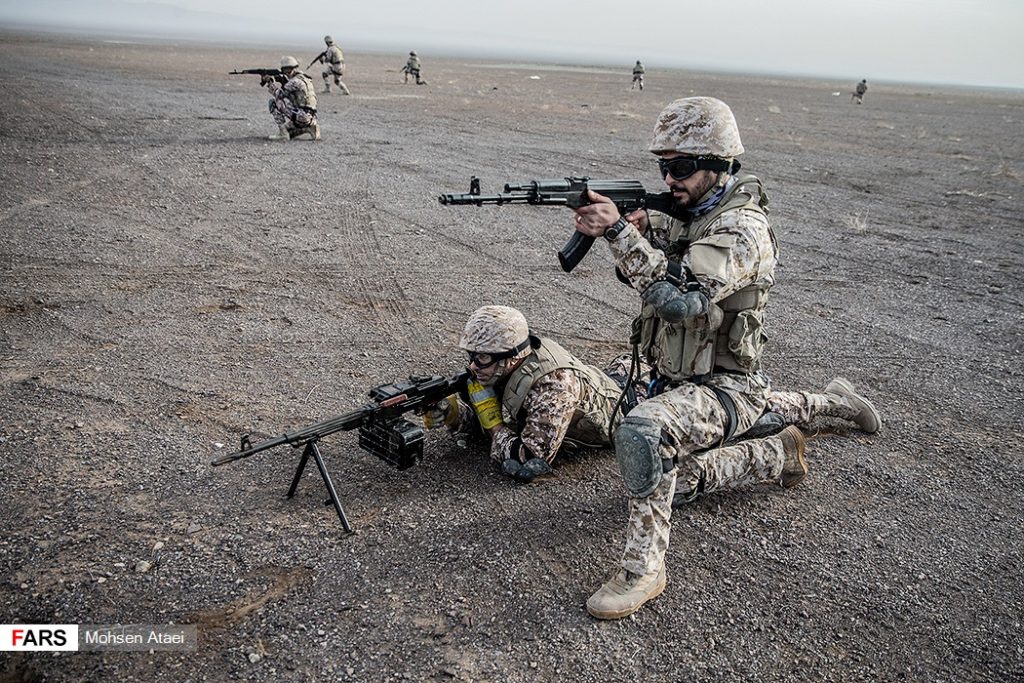 In Photos: Drills Of Special Unit Of Iranian Islamic Revolutionary Guard Corps