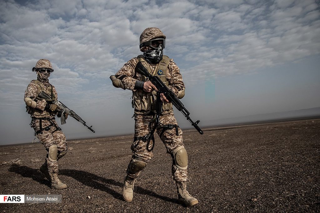 In Photos: Drills Of Special Unit Of Iranian Islamic Revolutionary Guard Corps