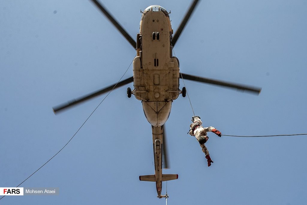 In Photos: Drills Of Special Unit Of Iranian Islamic Revolutionary Guard Corps