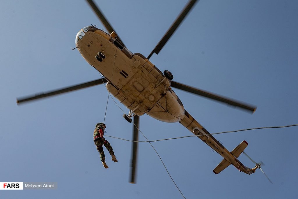 In Photos: Drills Of Special Unit Of Iranian Islamic Revolutionary Guard Corps