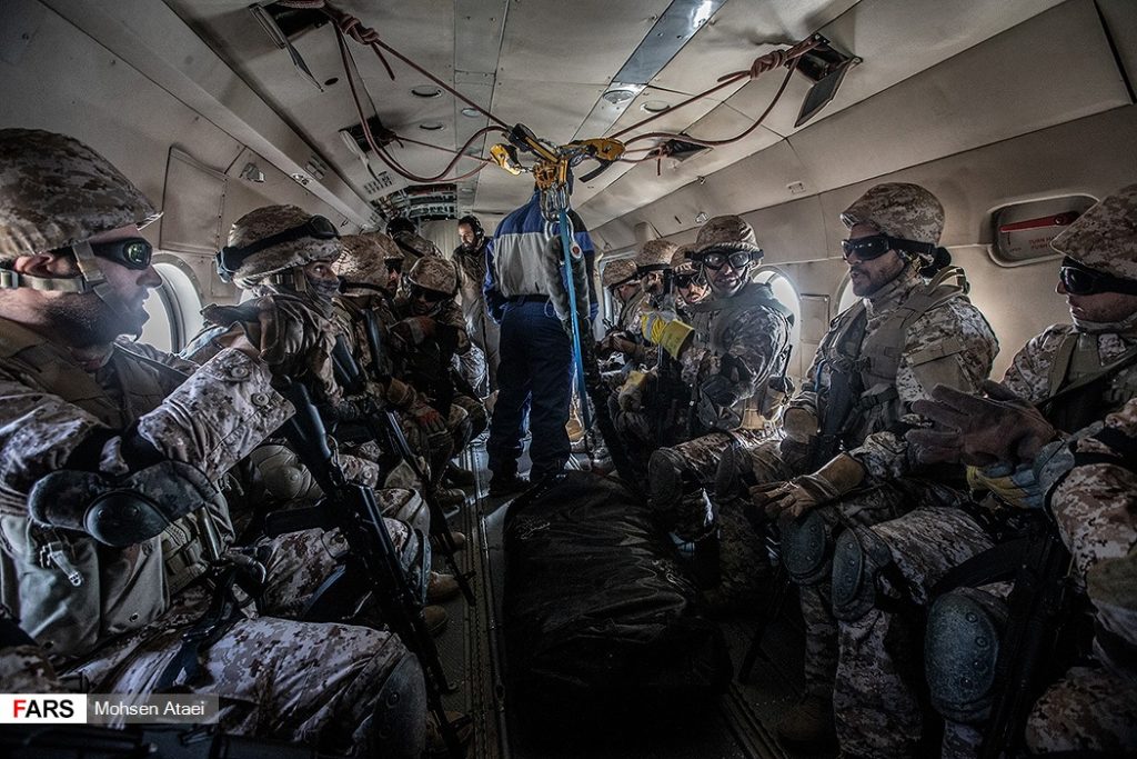 In Photos: Drills Of Special Unit Of Iranian Islamic Revolutionary Guard Corps