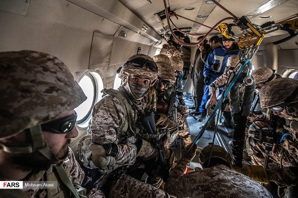 In Photos: Drills Of Special Unit Of Iranian Islamic Revolutionary Guard Corps