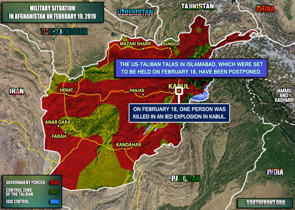 US-Taliban Talks In Islamabad Are Postponed: Taliban Says