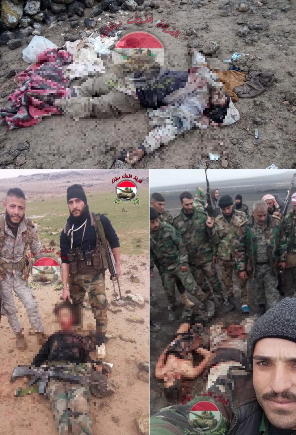 Syrian Army Ambushes Group Of ISIS Fighters In Damascus Desert (Photos)