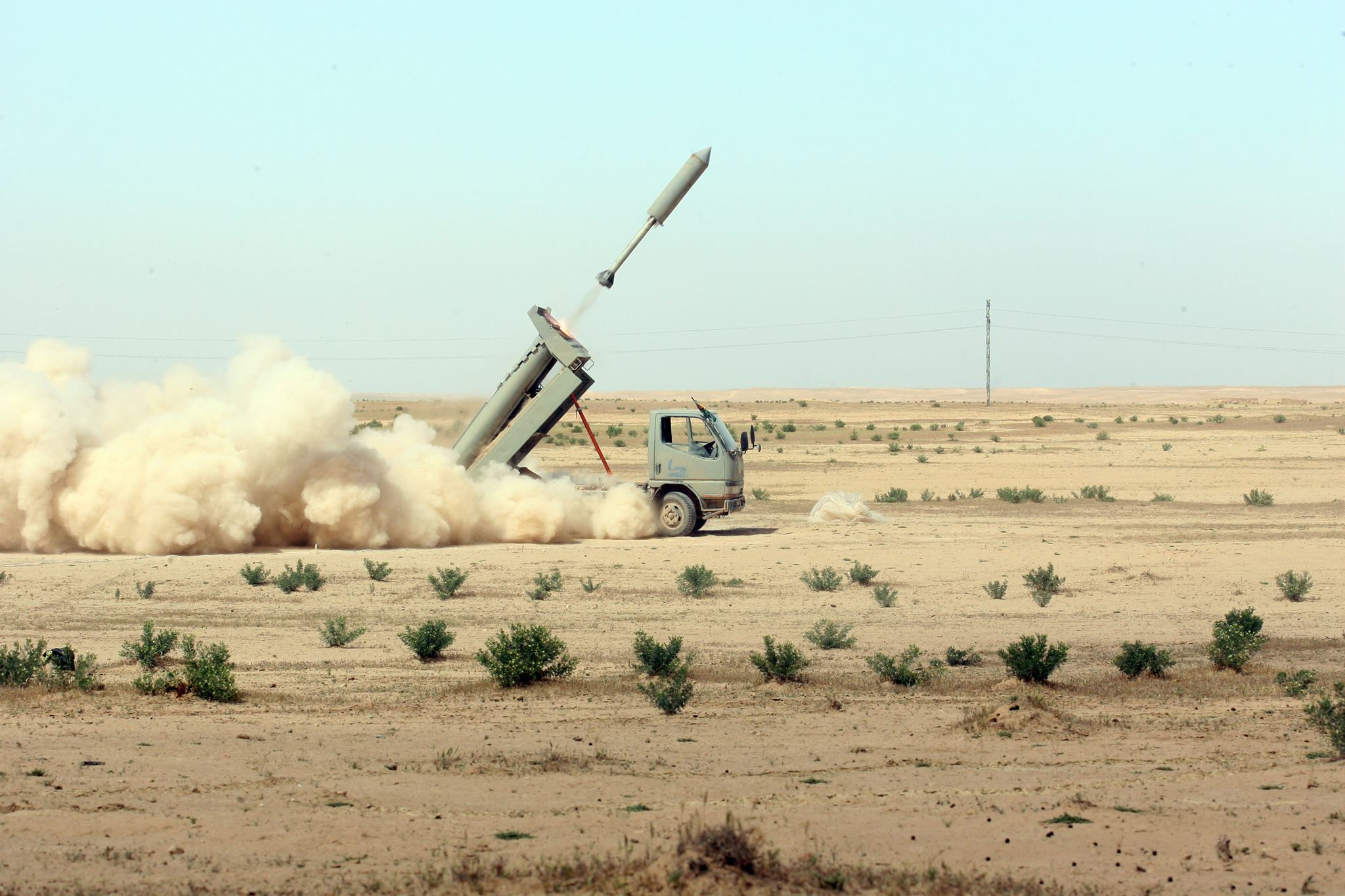 Iraqi Forces Launch 50 Rockets At ISIS Positions In Eastern Syria