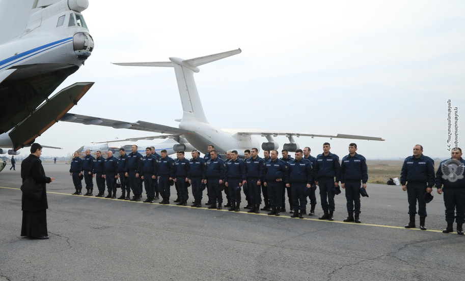 Armenian Army Deploys Dozens Of Specialists In Syria (Photos)