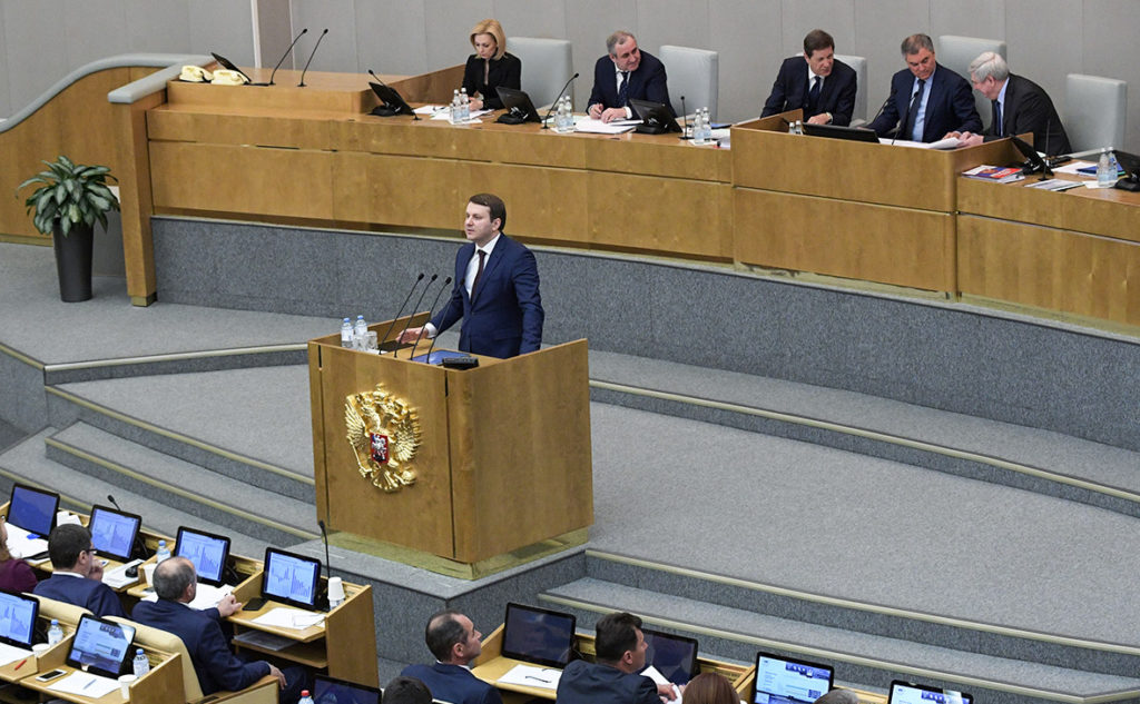 Russian Duma Speaker Rebukes Economy Minister In Another Sign Of Crisis Within Russian Elites