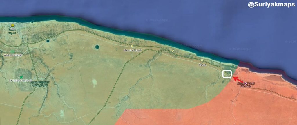 In Maps: Libyan National Army Expands Control Over Areas Near Sirte, Prepares For Advance On Bani Walid