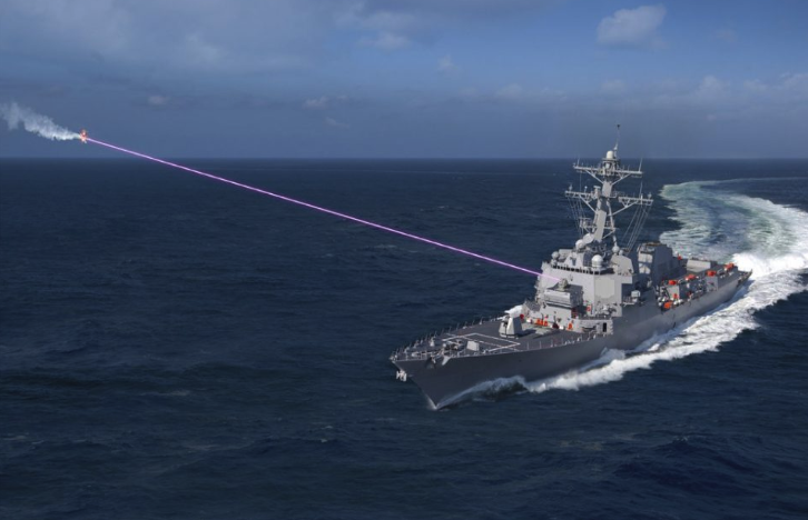 US Navy Ready To "Burn Boats" With New Laser Weapon